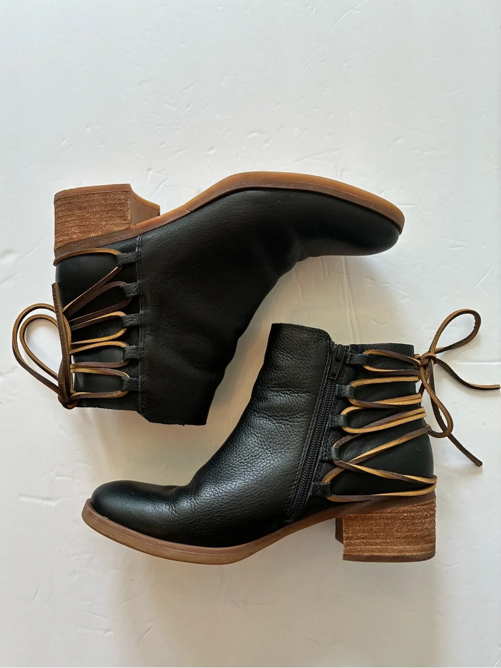 Korks by Kork-Ease Black Belaya Ankle Boots